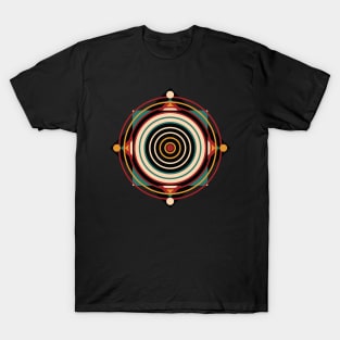 Good Vibes Hypnotic Abstract T-Shirt